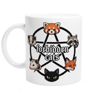 Forbidden Cats ☕🐾 | 11oz Ceramic Mug