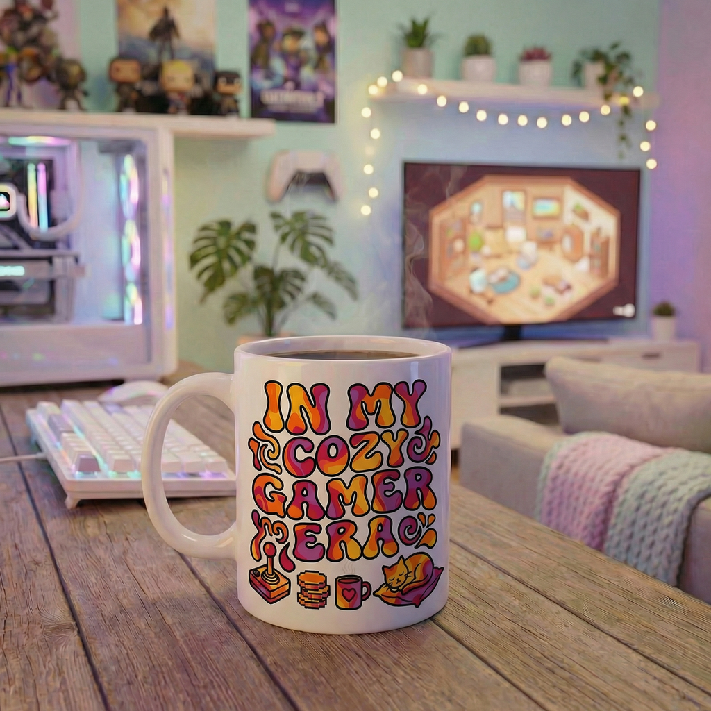 In my Cozy Gamer Era | 11oz Ceramic Mug