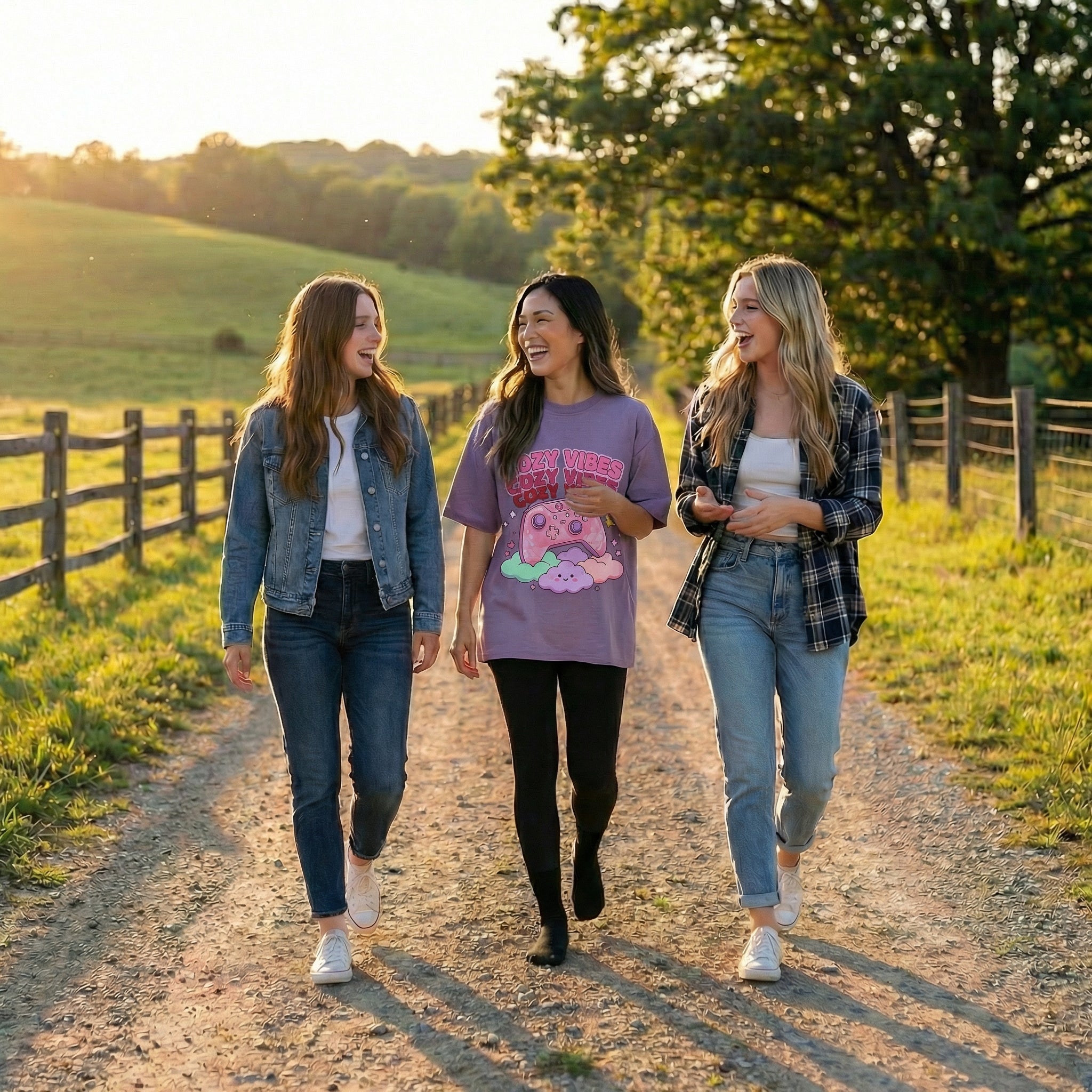 Cozy Vibes Controller | Cozy Box Fit T-Shirt