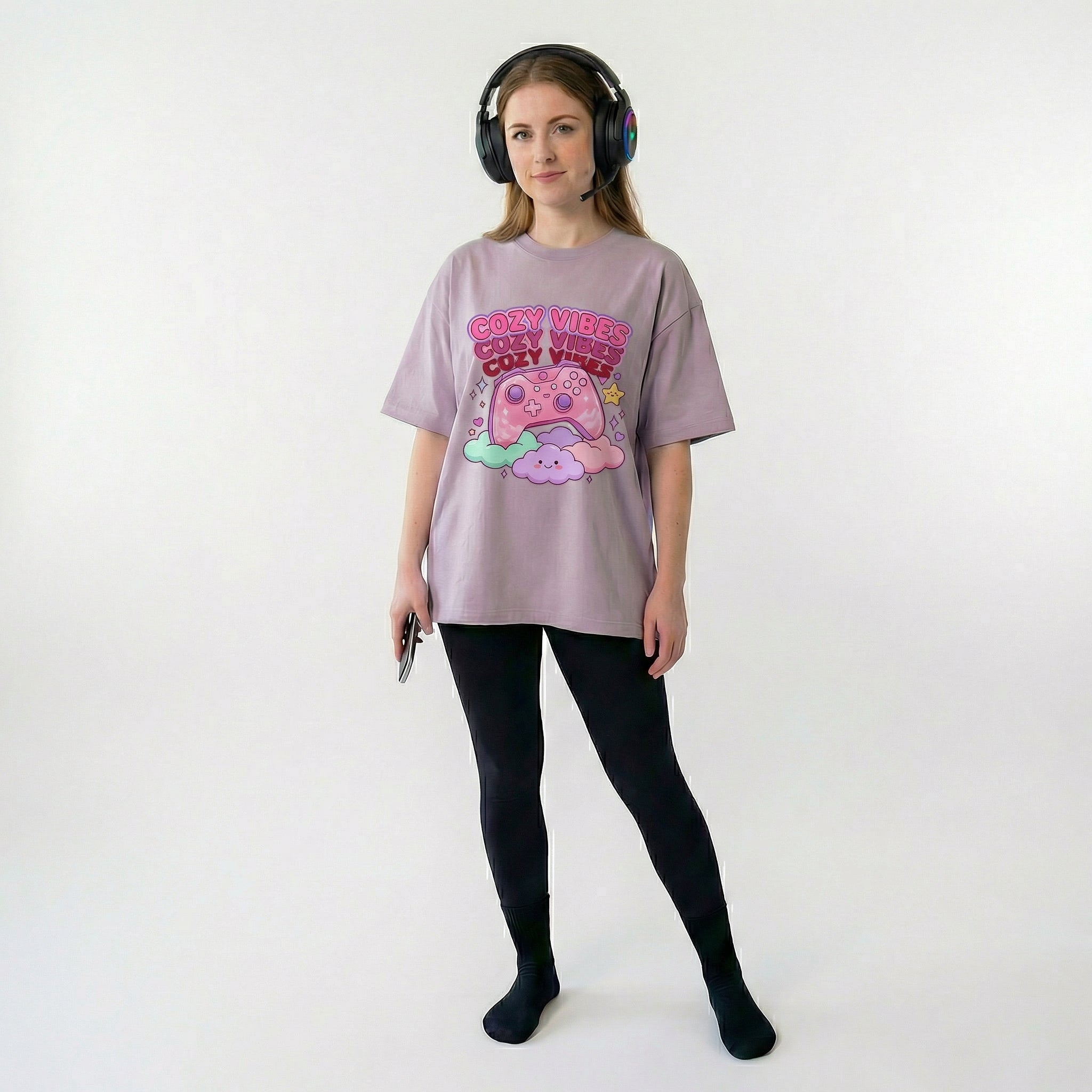 Cozy Vibes Controller | Cozy Box Fit T-Shirt