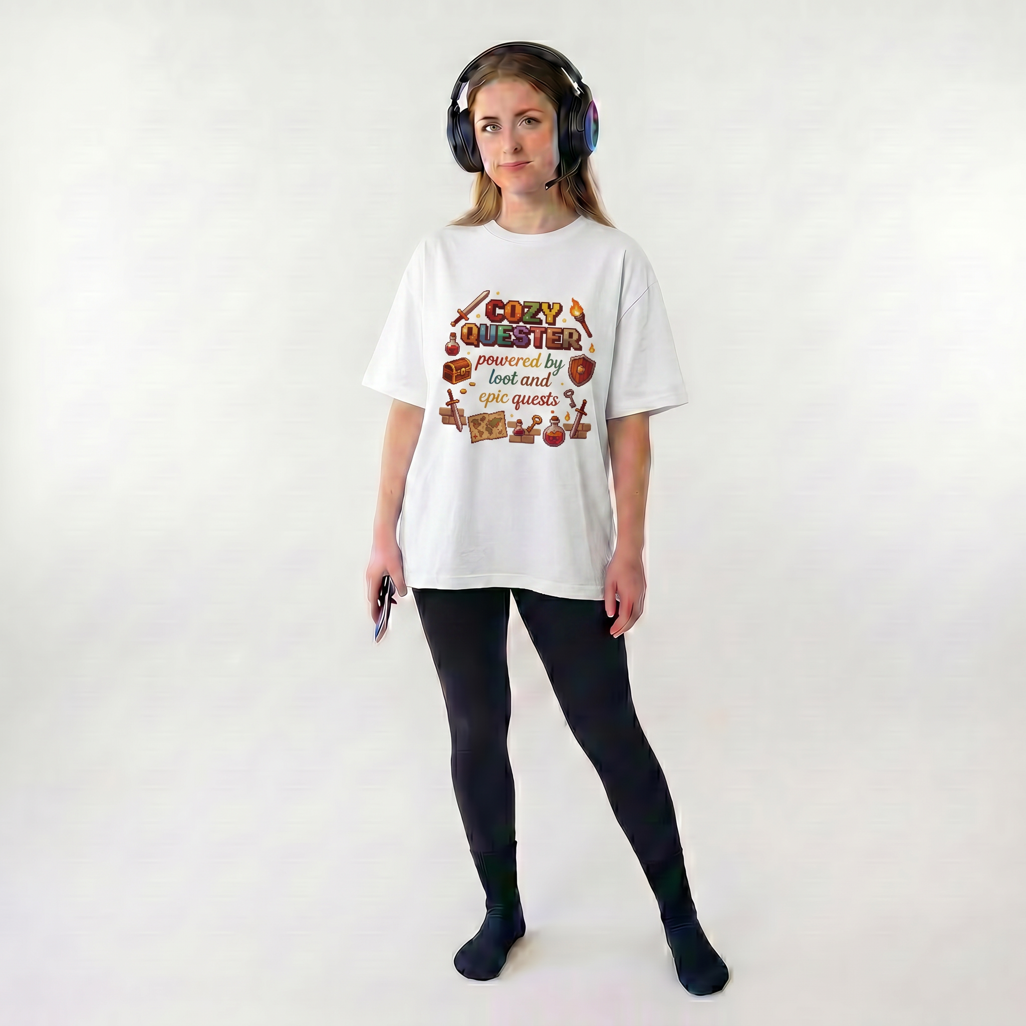 Cozy Quester - Cozy Box Fit T-Shirt ⚔️