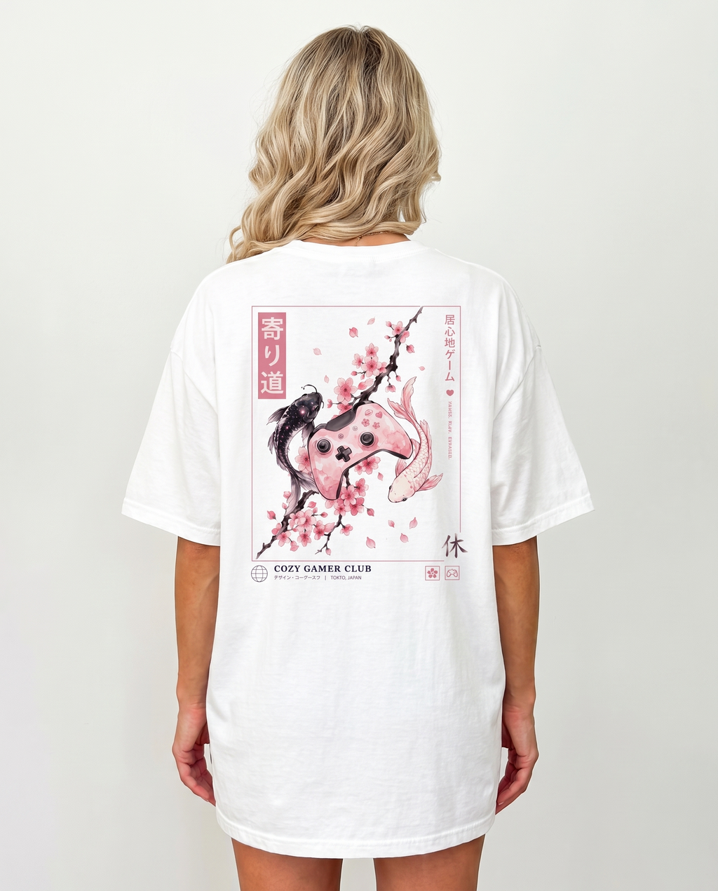 Koi Sakura Gaming T-Shirt 🌸