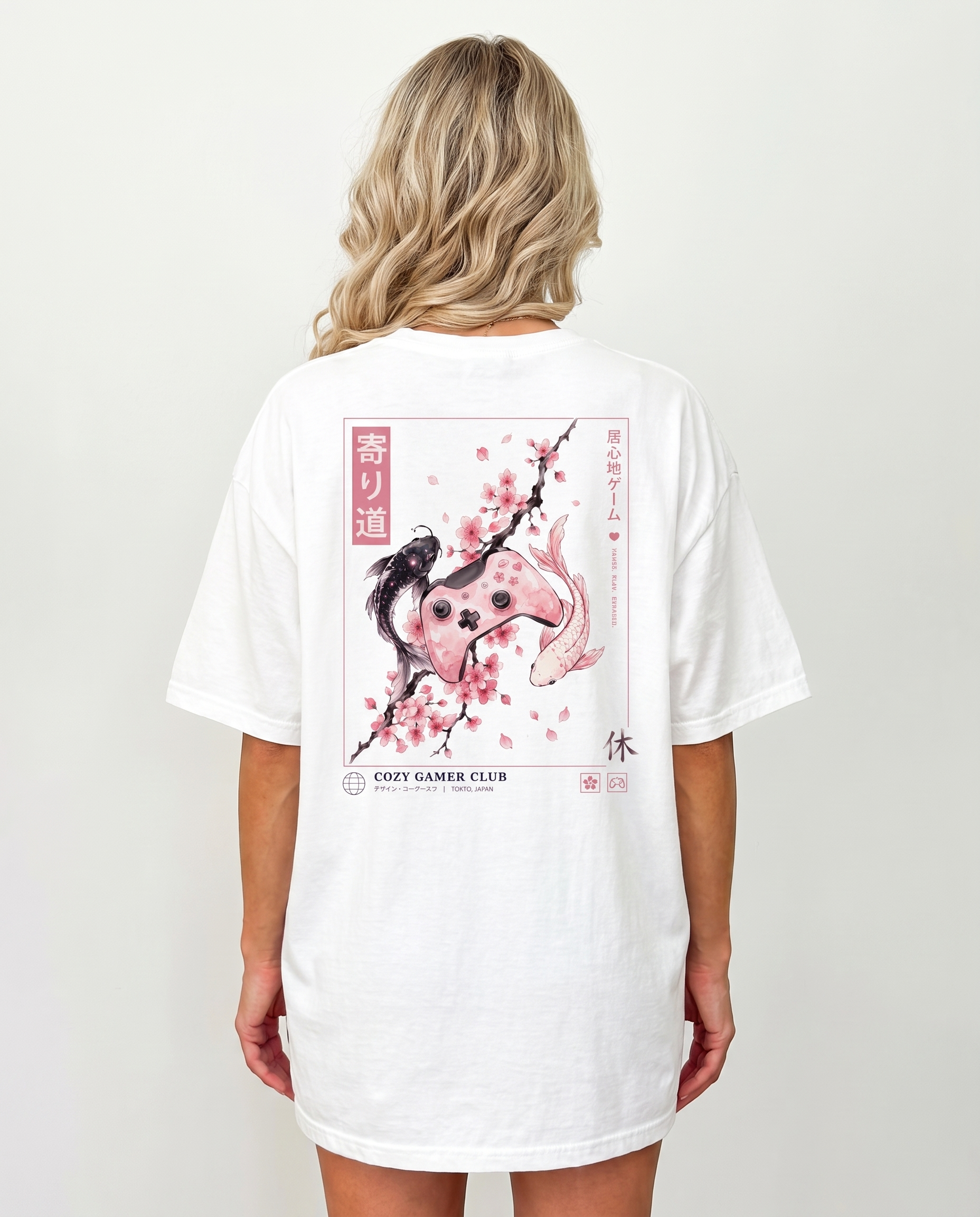 Koi Sakura Gaming T-Shirt 🌸