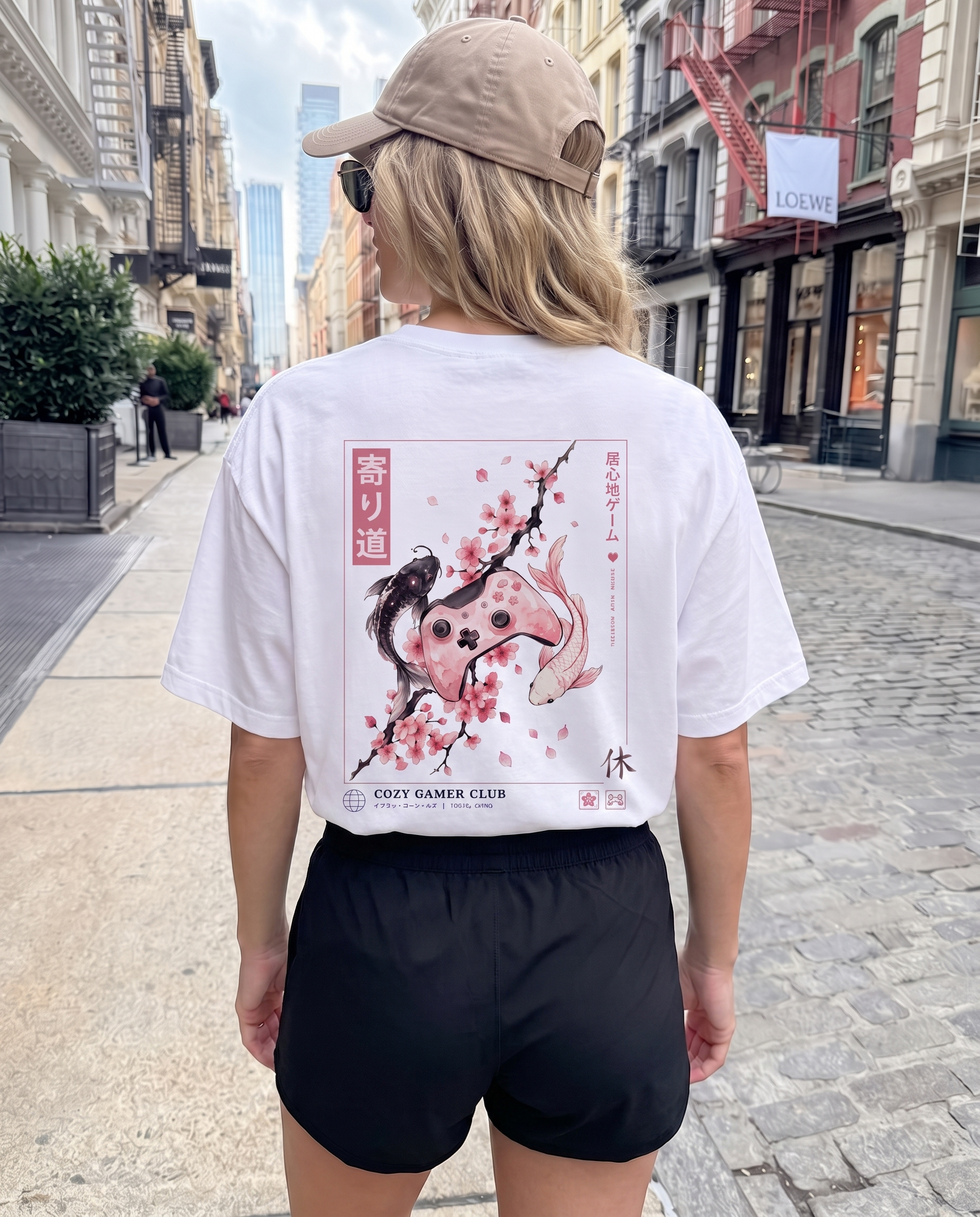 Koi Sakura Gaming T-Shirt 🌸