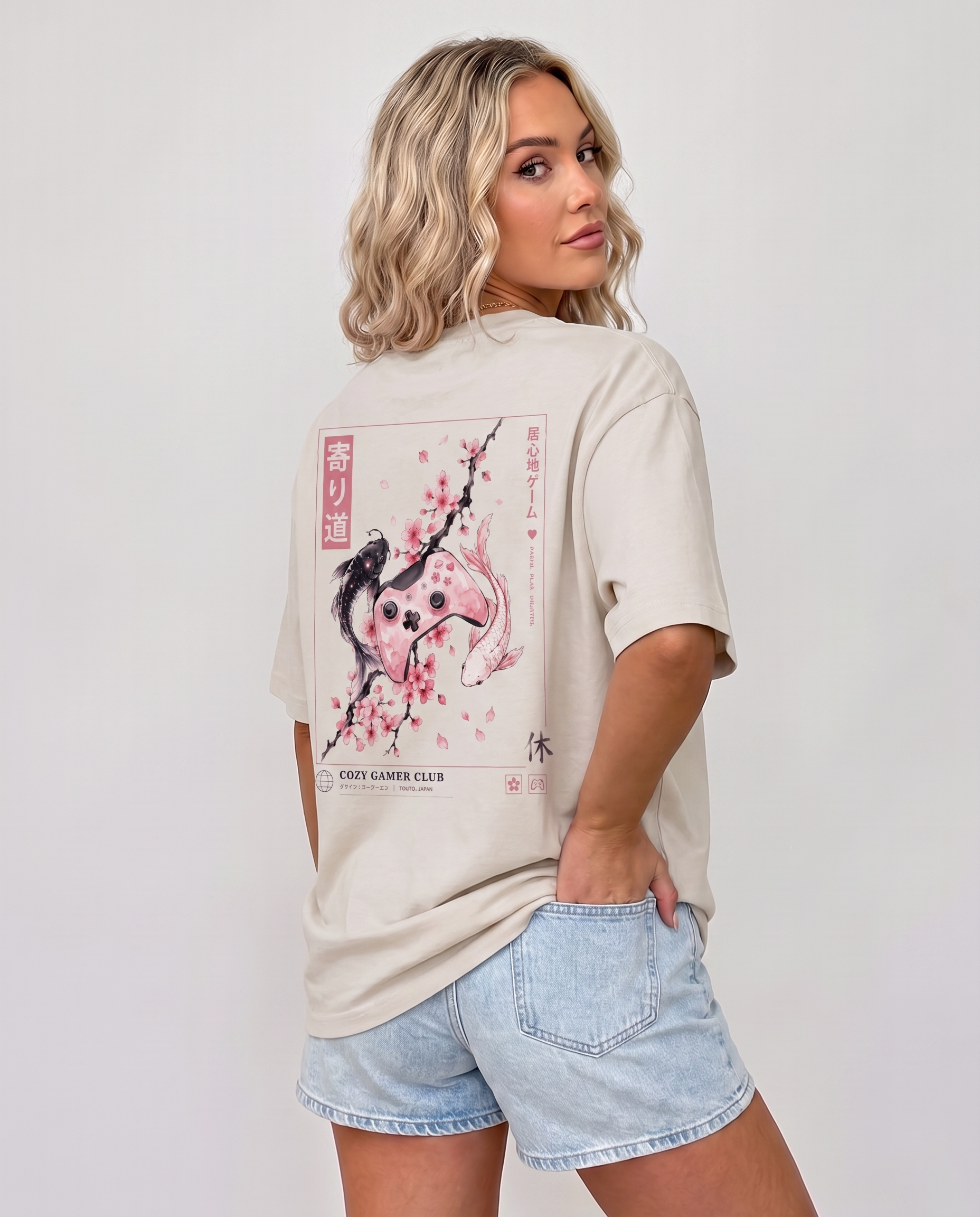 Koi Sakura Gaming T-Shirt 🌸